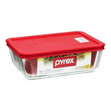 Pyrex Vidrio Fuente Tapa 1,5 Litros Vianda Tienda Pepino 