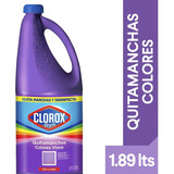 Desmanchador Clorox Colores Vivos Ropas De Color 1,89 L
