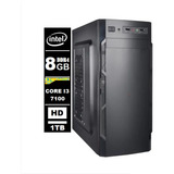 Computador Intel Core I3 7100 8gb Ddr4 1tb Sata / Wifi