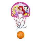 Brinquedo Infantil Tabela Basquete C/ Bola Princesas Disney