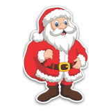 Placa Papai Noel Presentes Enfeite De Natal 20x30 Cm