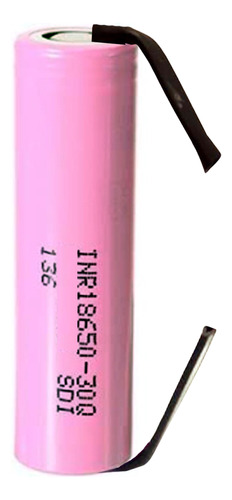 1 Bateria 30q Inr18650 Li-ion 3,7v 3000mah 20a De Descarga
