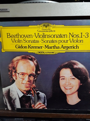 Beethoven - Argerich / Kremer Sonatas Violín - Vinilo