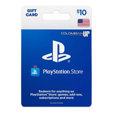 Tarjeta Psn $10 Usd Para Cuenta Usa Ps4 - Ps5