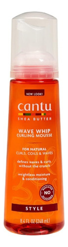 Cantu Wave Whip Curling Mousse Espuma 248ml Rizos Rulos