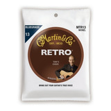 Encordado Martin & Co Mtr13 Tony Rice Retro Monel 013 - 056 Para Guitarra Acustica