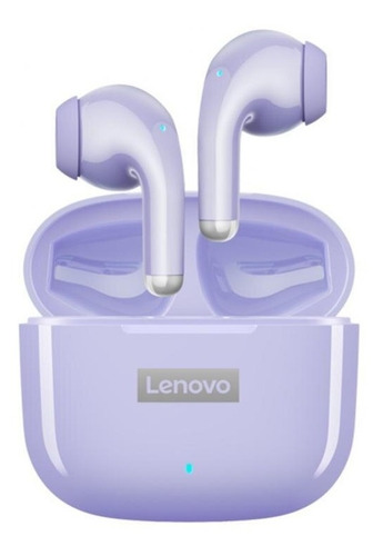 Audífonos  Inalámbricos Lenovo Livepods Lp40 Pro- Purpura