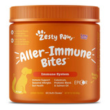 Zesty Paws Auxiliar Alergias Y Sistema Inmune Sabor Cordero