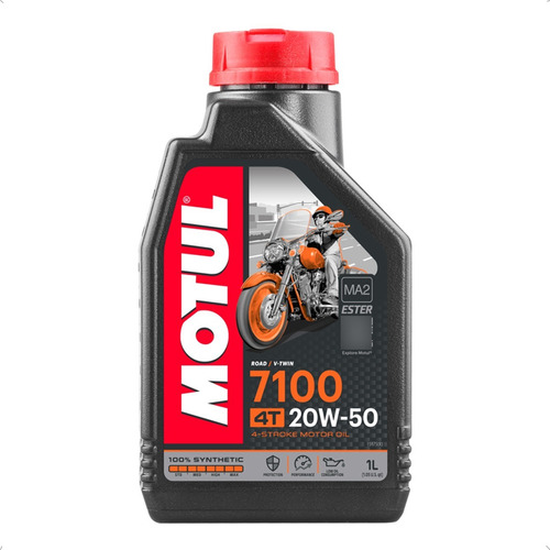 Aceite 4t 7100 20w50 1l Motul