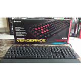 Teclado Mecánico Para Juegos Corsair Gaming K70, Led Rojo Re