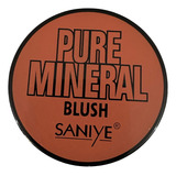 Rubor Blush Saniye Larga Duracion Pure Mineral 1 Pieza Polvo