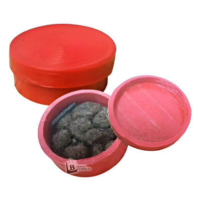 Docena De Polvo Pica Pica Rojo
