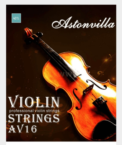 Cuerdas De Violin Astonvilla