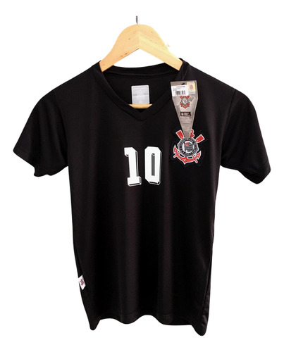 Camisa Infantil Corinthians Decote V Cr0343 Revedor