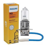 Lampada Comum 12v Modelo H3 55w Original Philips 12336c1