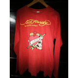 Playera Manga Larga Ed Hardy Original L