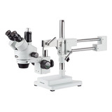 Microscopio Con Zoom Estéreo Trinocular Profesional Amscope