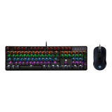 Teclado Mecánico Y Mouse Gamer Hp Gm200