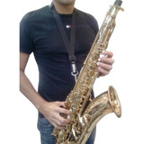 Correa Saxofón Tenor Ozone Cuello - Gancho Metálico R. Impor