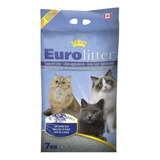 Arena Aglutinante Gatos Animal Pet 7kg Euro Litter