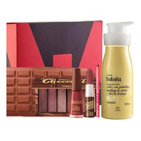 Presente Namorada Kit Chocolate Belga + Hidratante Corporal