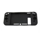 Capa Protetora Silicone Para Nintendo Switch Case Preta
