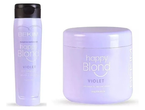 Combo Shampoo + Mascara Violeta Bekim 