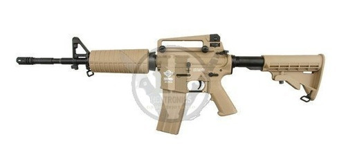 Carabina Airsoft 6mm G&g Cm16 Carabine Tan Electrica M4 Rifl