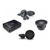 Set De Amplificador Y Subwoofer Tipo R De 10  Alpine