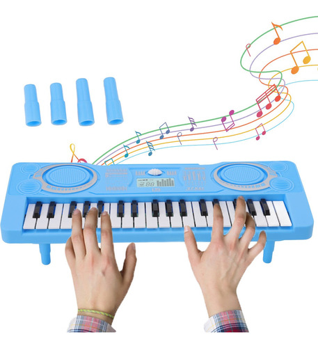 Piano Teclado Electrónico 37 Teclas Piano Musical Para Niños