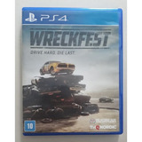 Wreckfest Jogo Ps4 Mídia Física  Seminovo Perfeito Estado