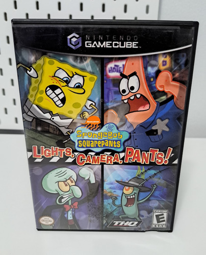 Spongebob Squarepants Light, Camera, Pants! Gamecube Usado 