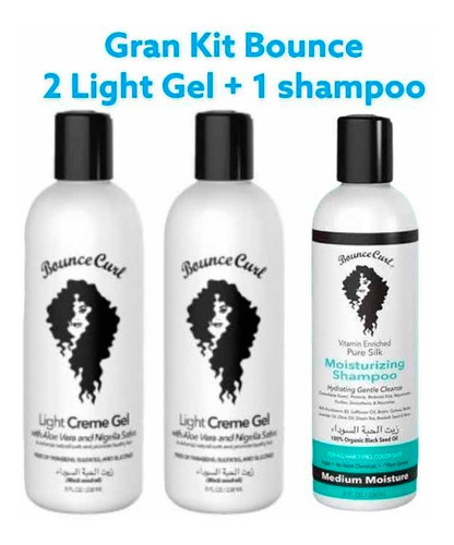 Gran Kit Bounce 2 Light Gel + 1 Shampoo. Y Envío Gratis!!