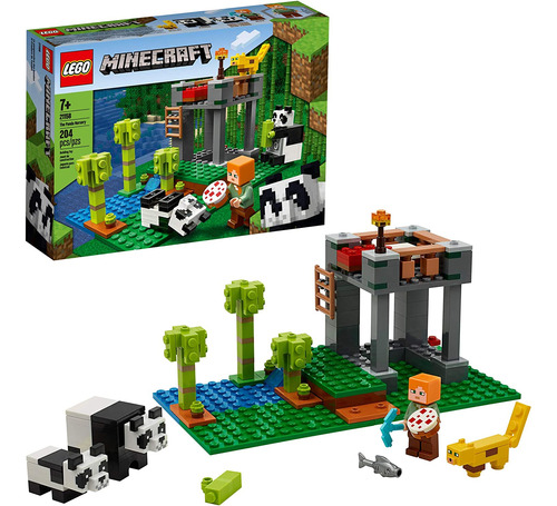 Juguete De Construcción Lego Minecraft The Panda Nursery 211
