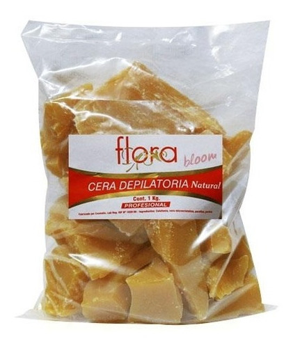 Cera Depilatoria 100% Natural 1 Kilo En Trozo Profesional