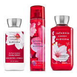 Kit De Splash Japanese Cherry Blossom De Bath And Body
