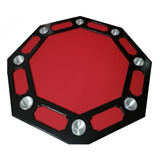 Mesa De Poker Octagonal Con Espacio Para Fichas