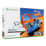 Microsoft Xbox One S 500gb Forza Horizon 3 Hot Wheels Color  Blanco