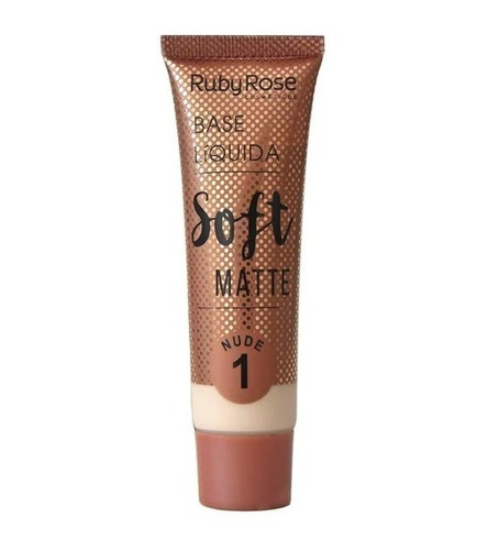 Base Liquida Soft Matte Ruby Rose - mL a $852