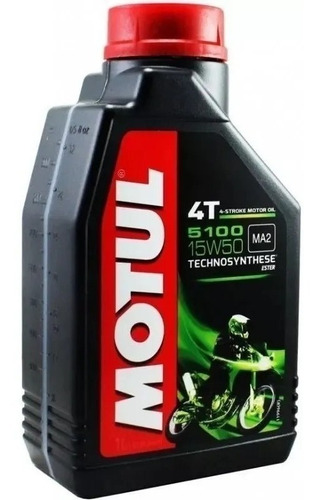 Aceite Motul 5100 4 T 15w-50 Semi Sintetico Mav