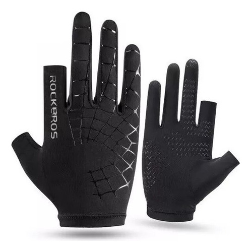 Guantes Elasticos Ciclismo Mtb Ruta Rockbros Original