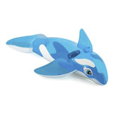 Flotador Inflable Delfin Ballena Montable Para Alberca Niños