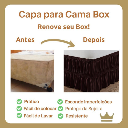 Saia Box Queen De Malha Cor Chunbo