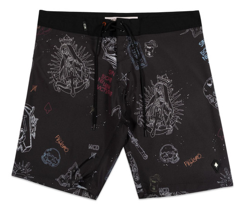 Bermuda Mcd Boardshorts Lucha Libre Original Novidade