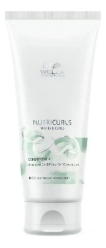 Acondicionador Nutricurls Rulos Sin Sulfatos 200ml Wella