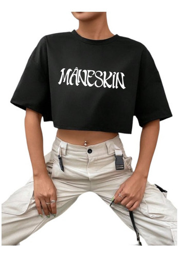 Remera Maneskin Pupera Oversize Beggin Aesthetic Goth Grunge