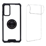 Carcasa Para Samsung S20 Fe Ring Holder + Lamina De Hidrogel