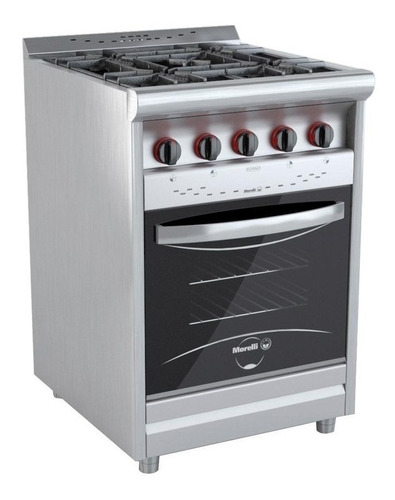 Cocina Industrial Morelli Country 600 Vidrio R Fundicion Cuo