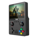 Reproductor De Juegos Portátil X6 Con Pantalla Ips De 3.5 Pu