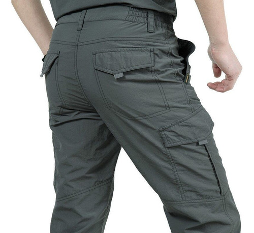 Pantalones Tácticos Para Hombre Pantalones Cargo Impermeable